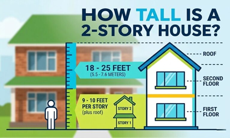 How Tall Is a 2-Story House? Exact Heights + Expert Guide (2026)